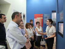 Գաֆեսճեան արվեստի կենտրոնի աշխատակիցների այցը Ալ. Սպենդիարյանի տուն-թանգարան Այցելություն Ալ. Սպենդիարյանի տուն-թանգարան