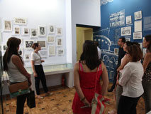 Գաֆեսճեան արվեստի կենտրոնի աշխատակիցների այցը Ալ. Սպենդիարյանի տուն-թանգարան Այցելություն Ալ. Սպենդիարյանի տուն-թանգարան