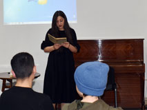 A literary-musical event