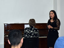 A literary-musical event