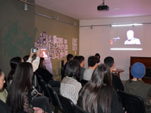 A literary-musical event