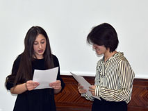 A literary-musical event