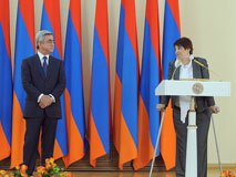 Մշակույթի վաստակավոր գործչի կոչում Մարինե Օթարյանին