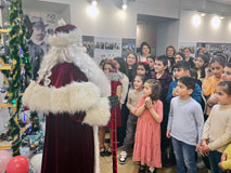 Artsakh children at  Spendiaryan's house