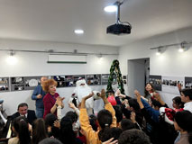 Artsakh children at  Spendiaryan's house